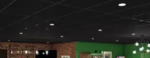 Forro em lã de rocha